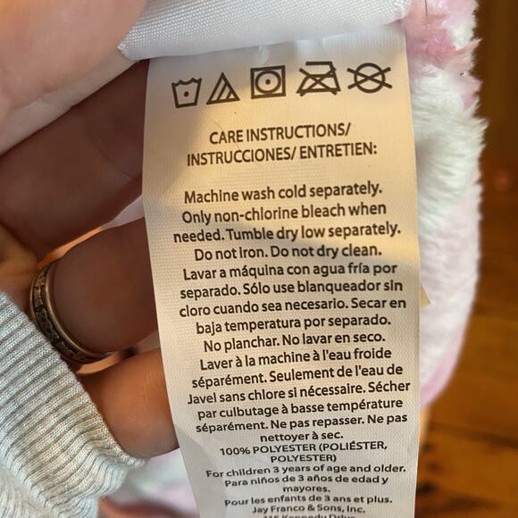 BLUEY Kids 62" x 90" Soft & Cozy Blanket *Fits Twin & Full Beds* Pink Stripes - Picture 3 of 4